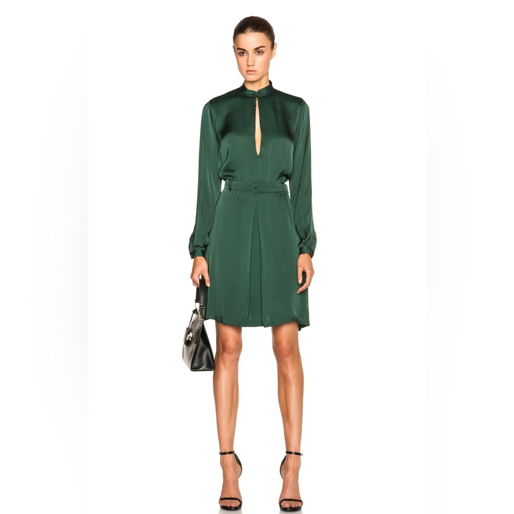 Toteme Emeraud Belted dress
